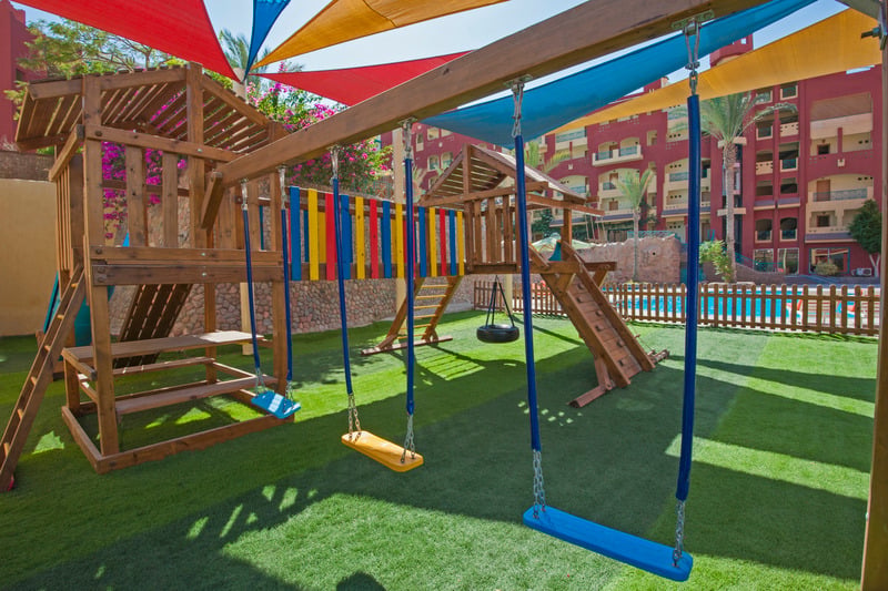Outdoor play area